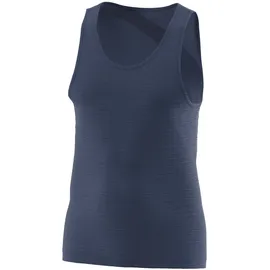 Löffler Singlet Merino Light dark blue- (495) 48