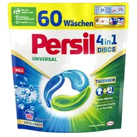 Persil Discs UNIVERSAL 60 Stück 4in1 Tiefenrein Waschmittel Caps 20-95°
