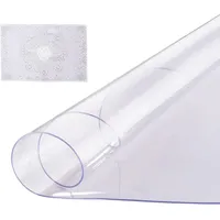 Vevor PVC-Tischschutz Tischdecke, Tischfolie 1219x1219mm Schreibtischschutz 2mm