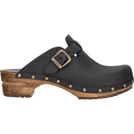 Sanita Wood-Kristel Open Clog Black Gr.37 - Grau - 37