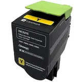 Lexmark Original Toner 78C2UY0 Ultra High Yield Farbe: Yellow ca. 7.000 Seiten für CS 521 | 622 Serien und CX 622 | 625 Serien