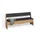 livinity® Esszimmer-Eckbank, Tiberio Sandeiche 41.5 x 166.6 cm