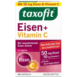 taxofit Eisen + Vitamin C