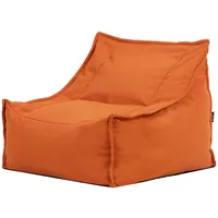 I.C.O.N. Icon Alto Outdoor Sitzsack Sessel für Erwachsene, Orange, Olefin Stoff für Drinnen und Draußen, Riesen Sitzsack mit Füllung, Bequemer Sessel, Garten, Terrasse, Lounge