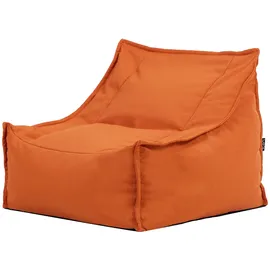 I.C.O.N. Icon Alto Outdoor Sitzsack Sessel für Erwachsene, Orange, Olefin Stoff für Drinnen und Draußen, Riesen Sitzsack mit Füllung, Bequemer Sessel, Garten, Terrasse, Lounge