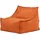 I.C.O.N. Icon Alto Outdoor Sitzsack Sessel für Erwachsene, Orange, Olefin Stoff für Drinnen und Draußen, Riesen Sitzsack mit Füllung, Bequemer Sessel, Garten, Terrasse, Lounge