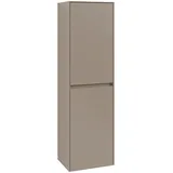 Villeroy & Boch Collaro Hochschrank C03400VM, 45,4x153,8x34,9cm, Anschlag links, taupe