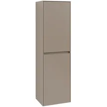 Villeroy & Boch Collaro Hochschrank C03400VM, 45,4x153,8x34,9cm, Anschlag links, taupe