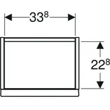 Geberit iCon Handwaschbeckenunterschrank mit 1 Tür, 502300011