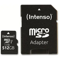 INTENSO MicroSD-Card Performance Line, 3424493, 512 GB