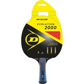 Dunlop Tischtennis-Schläger EVOLUTION 2000 BLACK/RED/YELLOW, -