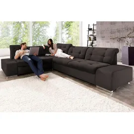sit&more Ecksofa "Pale L-Form", inklusive Kopfteilverstellung, wahlweise mit Bettfunktion