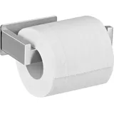 Klopapierhalter Edelstahl ohne Bohren Kleber Silber-2