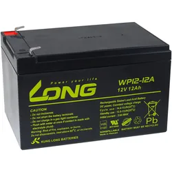 Powery KungLong Ersatzakku für Peg Perego / Notstromversorgung (USV) 12V 12Ah
