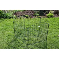 HC Garten & Freizeit Teichzaun Oberbogen Komplettset anthrazit