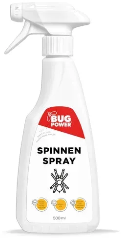 BugPower Spinnen Spray - effektiv gegen Spinnen: 500 ml