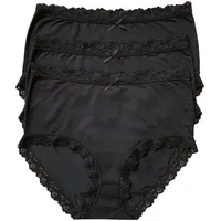 NINA VON C. Taillenslip 3 St. Schwarz 44