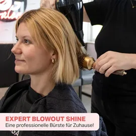 Olivia Garden Expert Blowout Shine gewellte Borsten 45 gold & braun 1 Stück