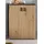 inn.furn Kommode, Eiche und Grau, 60 cm, Livia