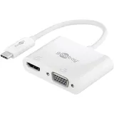 goobay USB-C Multiport-Adapter HDMITM+VGA