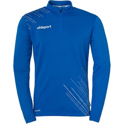 uhlsport Score 26 1/4-Zip Sweatshirt Herren 182 - azurblau/weiß L