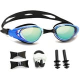 WAVE Kurzsichtige Schwimmbrille, No Leakage, Anti-Fog, UV-Protection Nearsighted Swimming Goggles