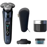 Philips i9000 Blau (Triple Action Lift & Cut-Rasiersystem, Dual SteelPrecision Klingen , Reinigungsstation: Ja)