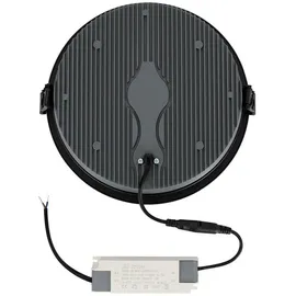 efectoLED LED Downlight Einbaustrahler 30W rund Aluminium schwarz 4000K