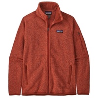 Patagonia Damen W's Better Sweater JKT Jacke, Pfeffer, Rot, M