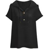 LASCANA Strandshirt Schwarz 36/38