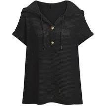 LASCANA Strandshirt Schwarz 36/38