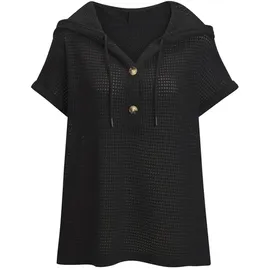 LASCANA Strandshirt Schwarz 36/38