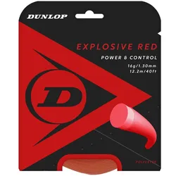Tennissaite - Dunlop - EXPLOSIVE RED - 12 m