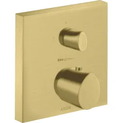 Thermostat UP Axor Starck Organic F-Set chrom mit Absperrventil