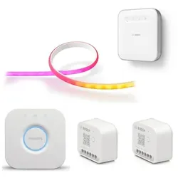 Philips Hue Gradient 2m + Bridge & Bosch Smart Home 2 x Rolladenaktor II + Controller