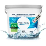 fresh-pool Profi 5in1 Multifunktion Tabletten 200g 5 kg