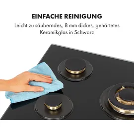 Klarstein Gasherd Gaskochfeld 5 Flammen