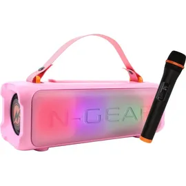 N-Gear Blazooka 703 Tragbarer Stereo-Lautsprecher Pink 100 W