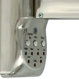 LUCCI AIR 41 cm BC Wandventilator chrom