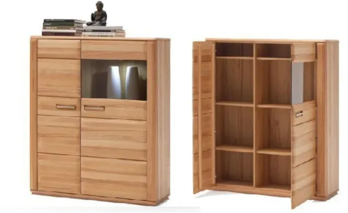 MCA Direkt Sena Kombi-Highboard-L EB200T22 KB200T22
