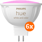 Philips Hue Spot White & Color MR16 6er-Pack