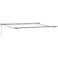 VidaXL Markise Manuell Anthrazit 5 x 3 m Metall