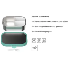 Mepal Campus Edelstahl-Brotdose mit Gabel - Frozen Friends