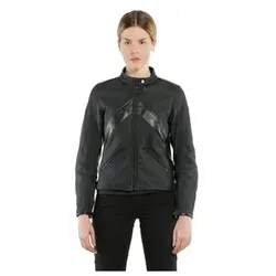 Santa Monica Damen Leder Jacke schwarz 32