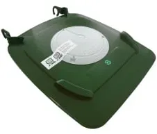 Biologic Clip-Filterdeckel für Mülltonne für 240 Liter Tonne