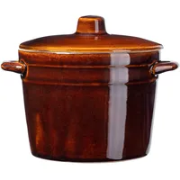 Kadax Steinzeugtopf Suppentopf 19 cm hoch