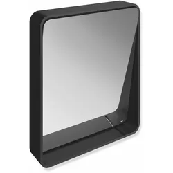 HEWI Spiegel „System 800“ in Schwarz tiefmatt