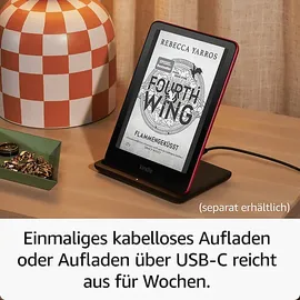 Amazon Kindle Paperwhite Signature Edition (2024), 7-Zoll Display, 32 GB E-Book-Reader Metallic Black