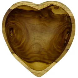 OIO NATURA Herzförmige Schüssel Jantung, Ø15x8 cm