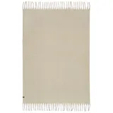 Schöner Wohnen SCHÖNER WOHNEN-Kollektion Wohndecke »Plenty«, mit langen Fransen beige